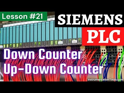 Down Counter and Up-Down Counter in PLC | Free PLC Tutorial