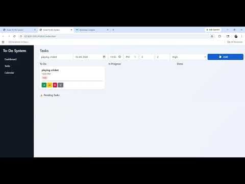 TO-DO- LIST System Project