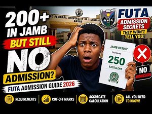 FUTA Admission Guide 2026 (FULL BREAKDOWN) | Cut-Off, Aggregate, Requirements