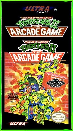 Teenage Mutant Ninja Turtles II: The Arcade Game NES Gameplay! #retrogaming