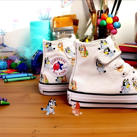 23K views | Wackadoo! The Converse x Bluey collection is here with limited-edition styles for the whole pack | CONVERSE | Facebook