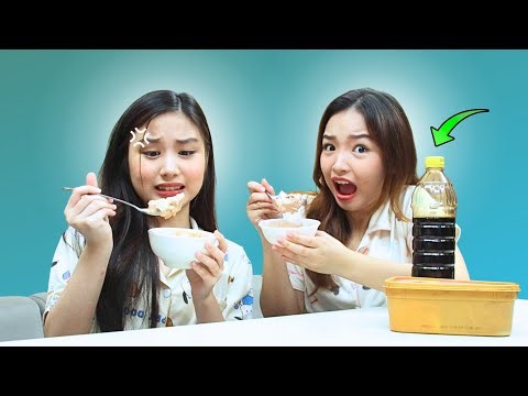 VANILLA ICE CREAM + SOY SAUCE TASTE TEST REVIEW | Aurea & Alexa