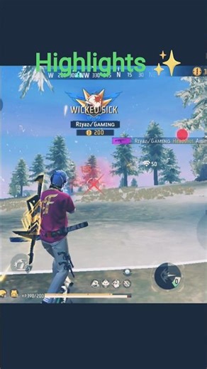 Highlights ✨ #freefire #freefireindia ‎⁨@RIYAZGAMING98322⁩