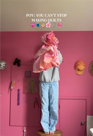 Not mad about it. 💓 Quilt pattern: Luma Creator: Anna- The Hackney Quilter #quiltpattern #quiltingtiktok #quiltingismytherapy #quilting #quiltingforbeginners