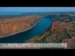 The Grand Canyon of India - Gandikota | The Gorge & Pennar River | 4K Aerial View | Andhra Pradesh.