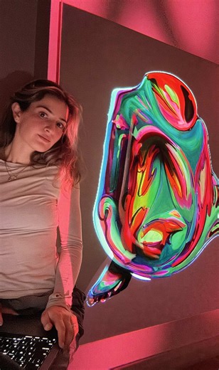 Digital Bloom: Immersive Projection Mapped Art Experience