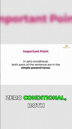 Key Rule for Zero Conditional! Don't Miss This!