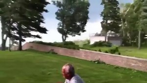 This video, filmed on June 30, 2011 in Kenosha WI, is a dramatic of example of why it is so important to heed Severe Thunderstorm Warnings. The supercell thunderstorm that produced the extreme winds and damage in the video raked the southeast Wisconsin and northeast Illinois shore with hurricane force wind gusts (94 mph at Waukegan Harbor IL) and then went on to produce destructive hail up to baseball size in parts of Chicago. Tragically, there was one fatality from this storm in Kenosha County 