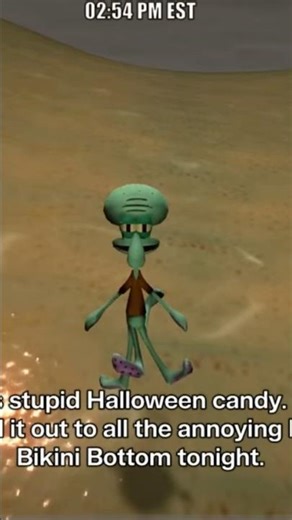 Nice bars, Squidward