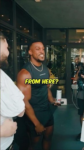 I Asked To Race Ashton Hall...