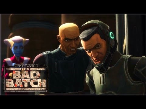 Rex Questions the Mysterious Clone X [4K HDR] - Star Wars: The Bad Batch