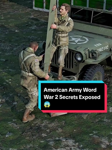 American Army (World War II)Secrets Exposed😱(3D Animation) #3danimation#warfacts#didyouknow#worldwar2#shockingfact