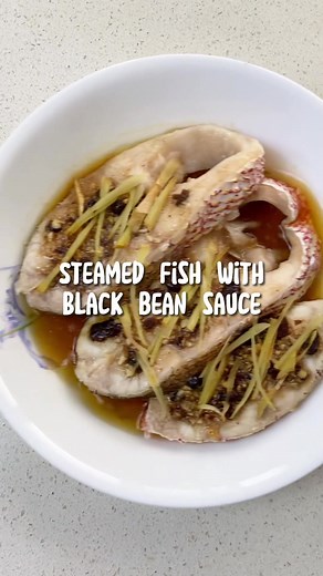 Easy Asian Steamed Fish with Black Bean Sauce Recipe