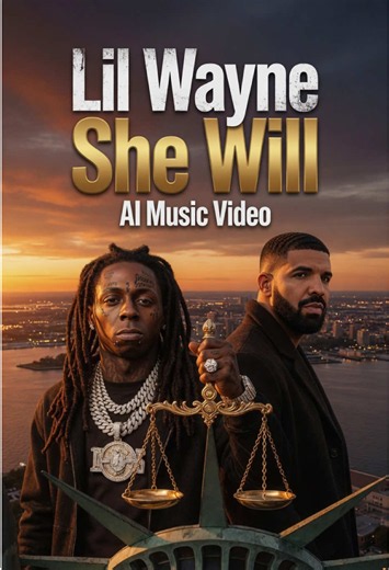 Replying to @Mondli Khanyile Visualizing “She Will” by Lil Wayne through A.I. with guest appearances from Drake & John Cena🔥 🖼️🤖🎤 Who had the best cameo? Did you catch any of the cameo puns? Tap in the comments 👇🏼 . . . . . #LilWayne #Drake #SheWill #Weezy #tunechi