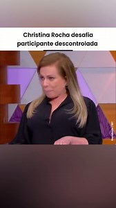 9.7M views · 440K reactions | Christina Rocha desafia participante descontrolada #christinarocha #casosdefamilia #tv | Purepeople Brasil | Facebook