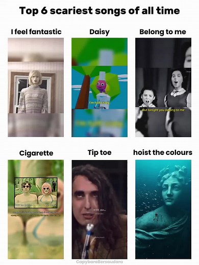 Top 6 Scariest Songs of All Time