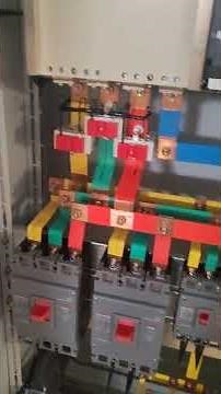 ATS 630A panel installation