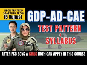 PAF 2025 Registration |GDP,AD,CAE | PAF 2025 initial Test Preparation |PAF Apply 2025