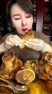Eating stomach put vegetable and bone marrow show the best food eating yummy .mp4 | My ASMR | Facebook