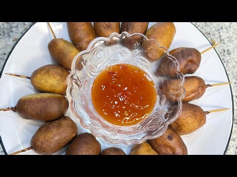 Mini Corn Dogs | Easy Crispy Snack Recipe | Perfect Party Appetizer