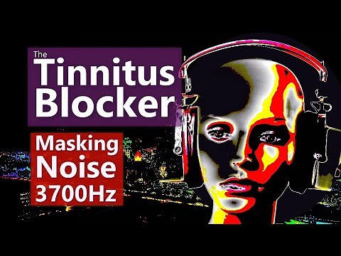 Tinnitus Blocker Noise Masking Focused at 3700Hz (3.7 kHz)