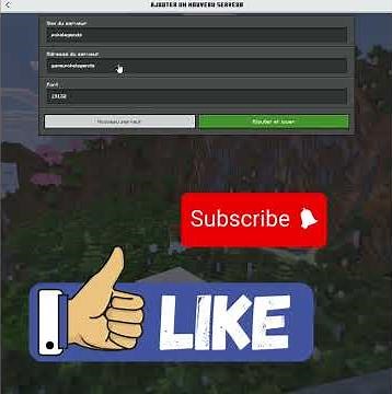 tuto comment avoir le serveur pixelmon sur bedrock