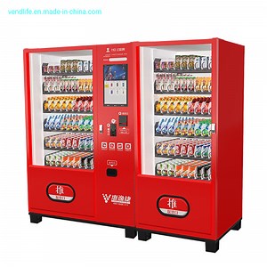 [Hot Item] Price Drink Snack Vending Machine Code Automatic Coin Operated Vendlife Vending Machine for Sale
