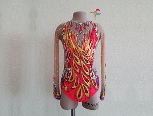 V Leotard for Rhythmic Gymnastics, Acrobatics, Skating 109 - Etsy Canada