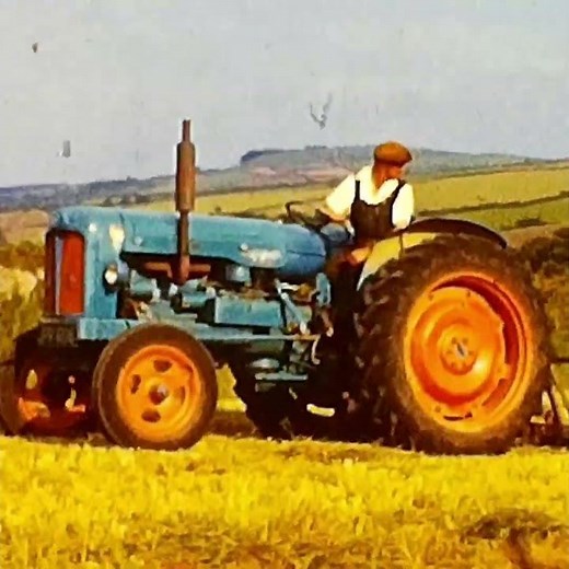 Farming In The 1950s. #farming #farm #1950s #tractor #vintagetractor #vintage #cinefilm #8mmfilm