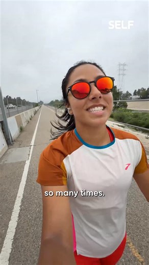 SELF on Instagram: "@michellekhare is training to run 7 marathons across 7 continents in 7 days 🤯 #TheGreatWorldRace kicks off November 15. Let’s tag along on Khare’s longest run in her training program yet."