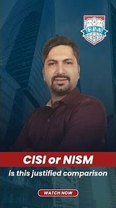 CISI vs NISM - Which one is best for you? | Syed Jafri ICA
