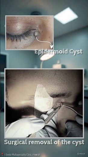 Excision of Epidermal Cyst | Dr. Mihika Bala #aestheticsurgeon #plasticsugery