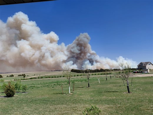 Crews respond to fire near Tabor, SD