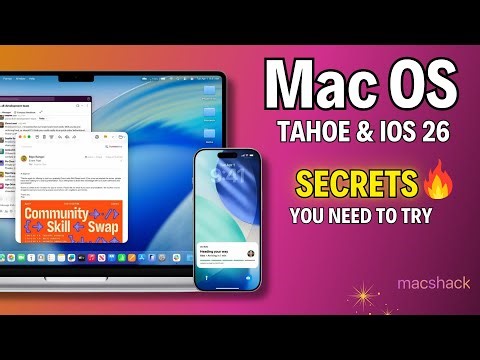 Hidden Features in macOS Tahoe (2025 Tips Every Mac User Should Know)