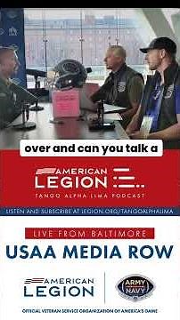 Full circle in Annapolis: USNA Superintendent Borgschulte w/Tango Alpha Lima - #armynavy Media Row