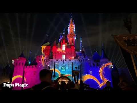 Sleeping Beauty Castle | Disneyland After Dark: Disney Channel Nite 4K
