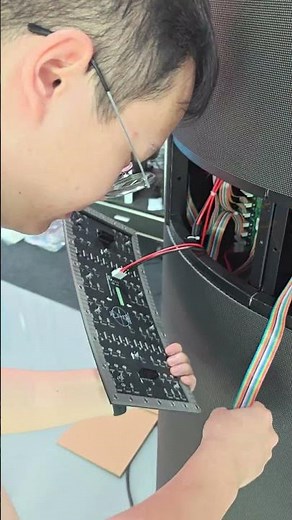 Flexible LED modules can be customized into any shape you need#eagerled #leddisplay #ledscreen