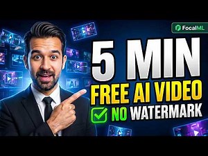 I Can't Believe This FREE AI Video Generator Actually Works — No Watermark, No Limits