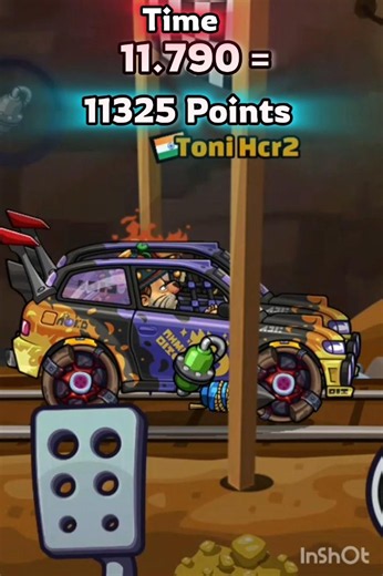 🔥 Hill Climb Racing 2 New Team Event Track 4 Perfect Run! | HCR2 #shorts