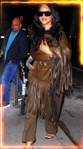 Rihanna was spotted arriving at Giorgio Baldi restaurant in Santa Monica