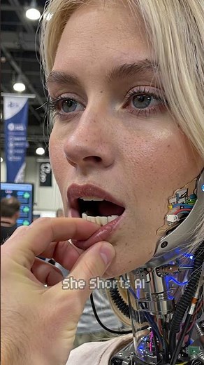 Guy Tries Out the Newest Girlfriend Robot at the Expo