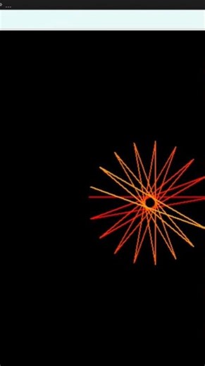 python program spirograph #pyrhon program 🙏❤️