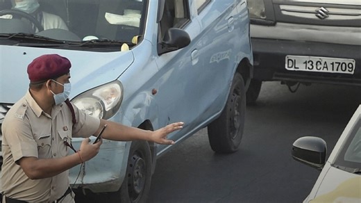 बिना कलर स्टिकर और HSRP पर लगेगा भारी जुर्माना!