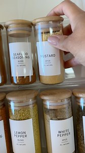 Spice drawer restock #asmr #restocks #randomrestocks #momlife #organizedhome #satisfying #kitchenorganization | marcela.veronica_