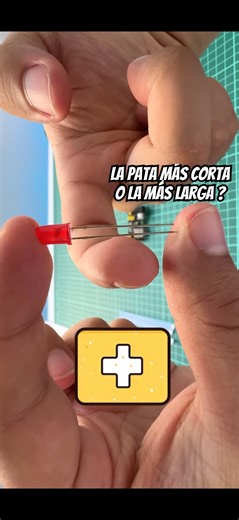 Do you know which is positive and which is negative on an LED without measuring it? I'll explain ...