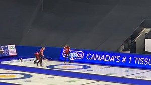 4.2K views · 116 reactions | Wow! Great angle raise by Canada on their last to score two in the eighth end! #WWCC2021 Canada leads 9-8 | World Curling | Facebook