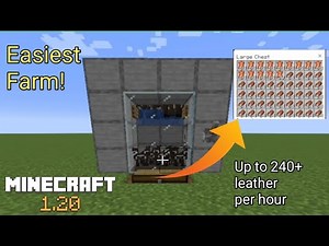"Ultimate Cow Farm for Leather & Beef" 1.20 Minecraft.