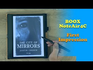 Boox Note Air4 C: First Impressions