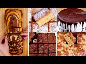 Five Easy Cake Recipes You'll Love🍰 Sweet & Simple, Cakes Everyone Can Make!