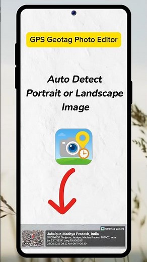 GPS Geotag Photo Editor | Portrait and Landscape Image Edit #geotagging